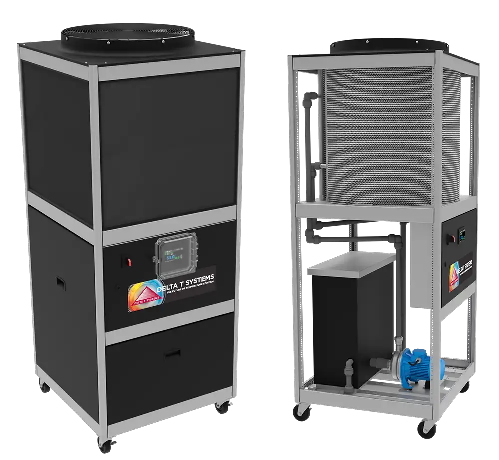 a Free Cooling System engineered, designed and manufactured by Delta T Systems